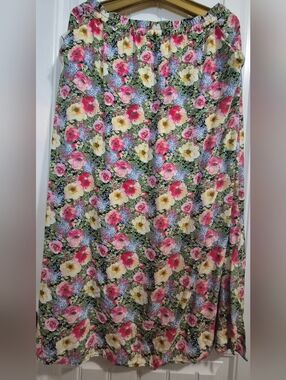 Womens Vero Moda Floral Skirt Soze Large